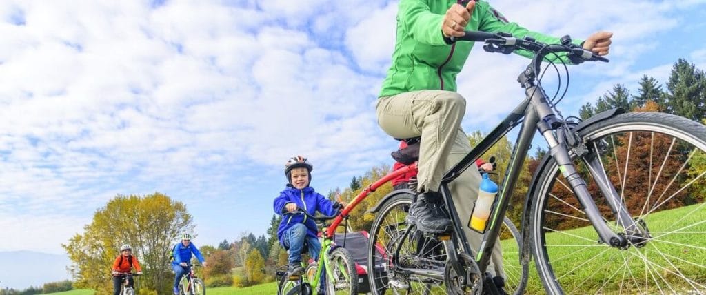 Trail Angel Tandem Stange Peruzzo Kinder Fahrrad gelb Kinderfahrrad  Anhänger
