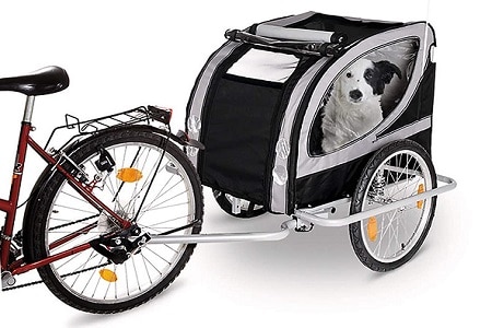 Hund Fahrrad Anhänger Outdoor Reiten Dual-zweck Camping Gepäck